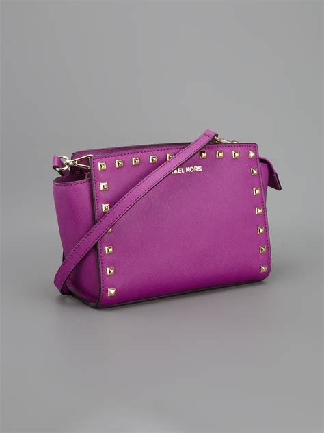 cheap purple michael kors purses|michael kors purple crossbody purse.